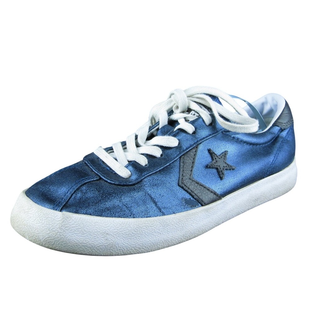Converse All Star Women Sneaker Shoes Blue Fabric Lace Up‎ Size 7.5 Medium